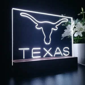 Texas Longhorns Logo 1 LED Desk Light
