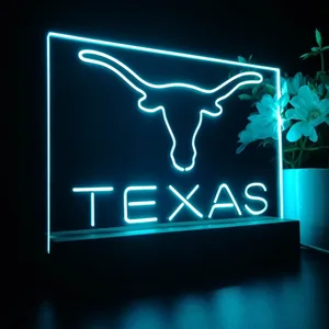 Texas Longhorns Logo 1 LED Desk Light
