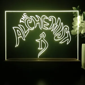 The Alchemist Logo LED Desk Light