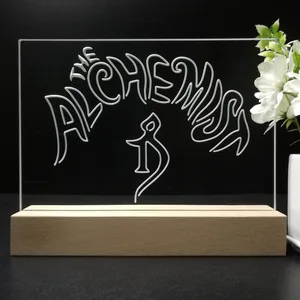The Alchemist Logo LED Desk Light