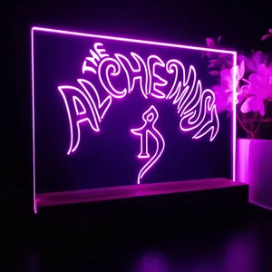 The Alchemist Logo LED Desk Light
