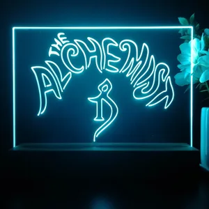 The Alchemist Logo LED Desk Light
