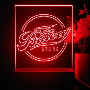 The Bruery Store Logo LED Desk Light
