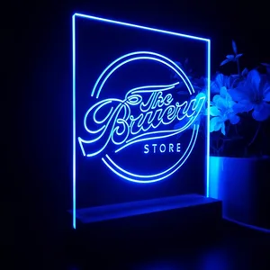 The Bruery Store Logo LED Desk Light