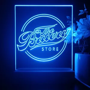 The Bruery Store Logo LED Desk Light