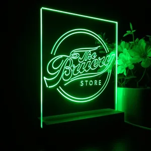 The Bruery Store Logo LED Desk Light