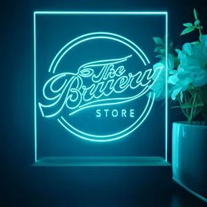 The Bruery Store Logo LED Desk Light