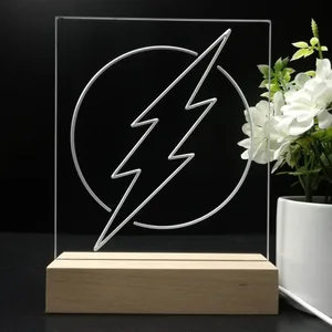 The Flash Logo LED Desk Light