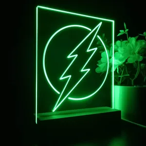 The Flash Logo LED Desk Light
