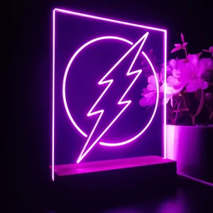 The Flash Logo LED Desk Light