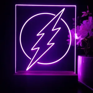 The Flash Logo LED Desk Light
