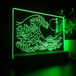 The Great Wave Off Kanagawa LED Desk Light