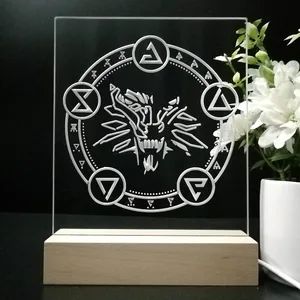The Witcher Symbol LED Desk Light