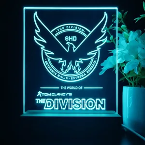 Tom Clancy's The Division Logo LED Desk Light