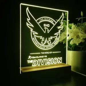 Tom Clancy's The Division Logo LED Desk Light