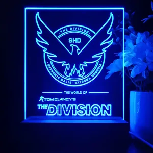 Tom Clancy's The Division Logo LED Desk Light