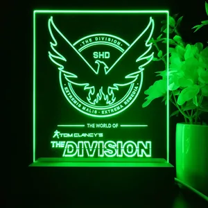 Tom Clancy's The Division Logo LED Desk Light
