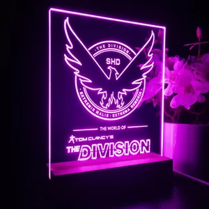 Tom Clancy's The Division Logo LED Desk Light