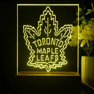 Toronto Maple Leafs Logo 2 LED Desk Light