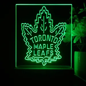 Toronto Maple Leafs Logo 2 LED Desk Light
