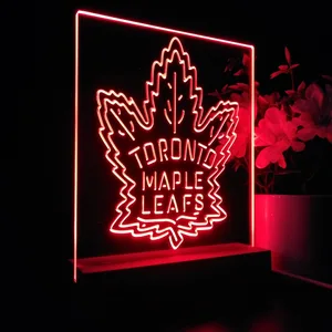 Toronto Maple Leafs Logo 2 LED Desk Light