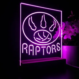 Toronto Raptors Alternate LED Desk Light