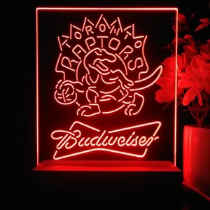 Toronto Raptors Budweiser LED Desk Light