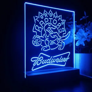 Toronto Raptors Budweiser LED Desk Light