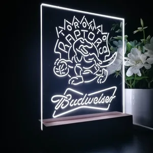 Toronto Raptors Budweiser LED Desk Light