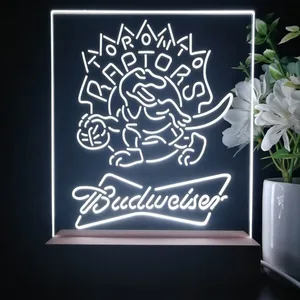 Toronto Raptors Budweiser LED Desk Light