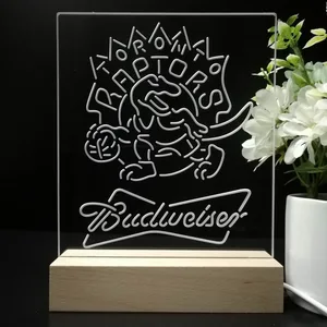 Toronto Raptors Budweiser LED Desk Light