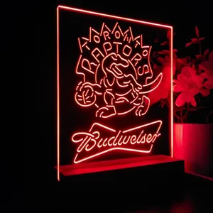 Toronto Raptors Budweiser LED Desk Light