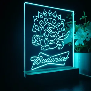 Toronto Raptors Budweiser LED Desk Light