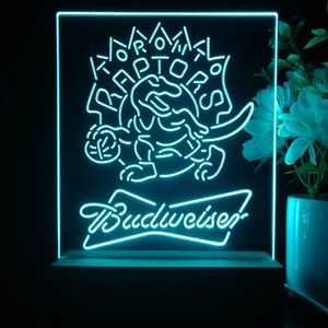 Toronto Raptors Budweiser LED Desk Light