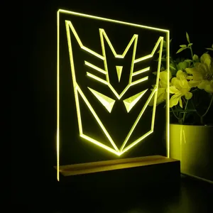 Transformers Decepticon Icon LED Desk Light