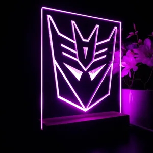 Transformers Decepticon Icon LED Desk Light