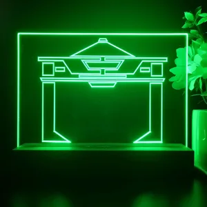 Tron Logo LED Desk Light