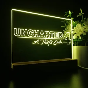 Uncharted 4 A Thief's End LED Desk Light