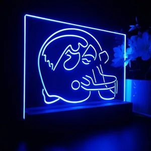 University of Iowa Hawkeyes Helmet LED Desk Light