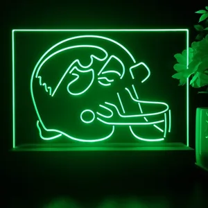 University of Iowa Hawkeyes Helmet LED Desk Light