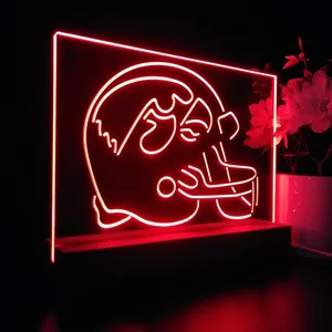 University of Iowa Hawkeyes Helmet LED Desk Light