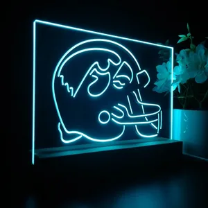 University of Iowa Hawkeyes Helmet LED Desk Light