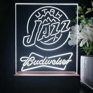 Utah Jazz Budweiser LED Desk Light
