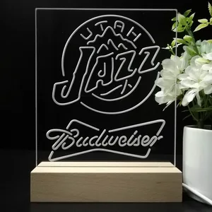 Utah Jazz Budweiser LED Desk Light