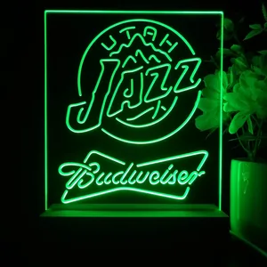 Utah Jazz Budweiser LED Desk Light