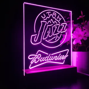 Utah Jazz Budweiser LED Desk Light