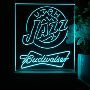Utah Jazz Budweiser LED Desk Light