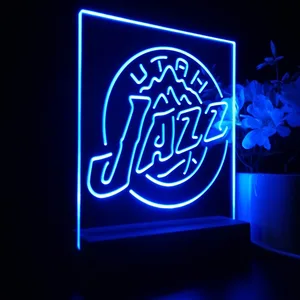 Utah Jazz Logo LED Desk Light - Legacy Edition