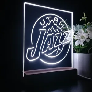 Utah Jazz Logo LED Desk Light - Legacy Edition