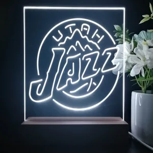 Utah Jazz Logo LED Desk Light - Legacy Edition